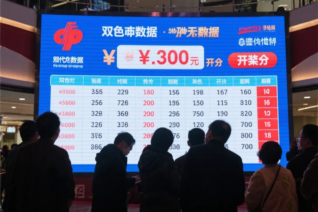 彩民关注双色球开奖结果,数据榜单高亮